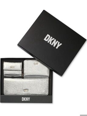 DKNY Lumen 3-piece Wallet Set NIB
